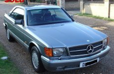 86 Mercedes 500sec